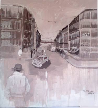 Original Figurative Architecture Paintings by Barbara Strobel