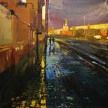 Volkhonka street by Daniil Mikhailov