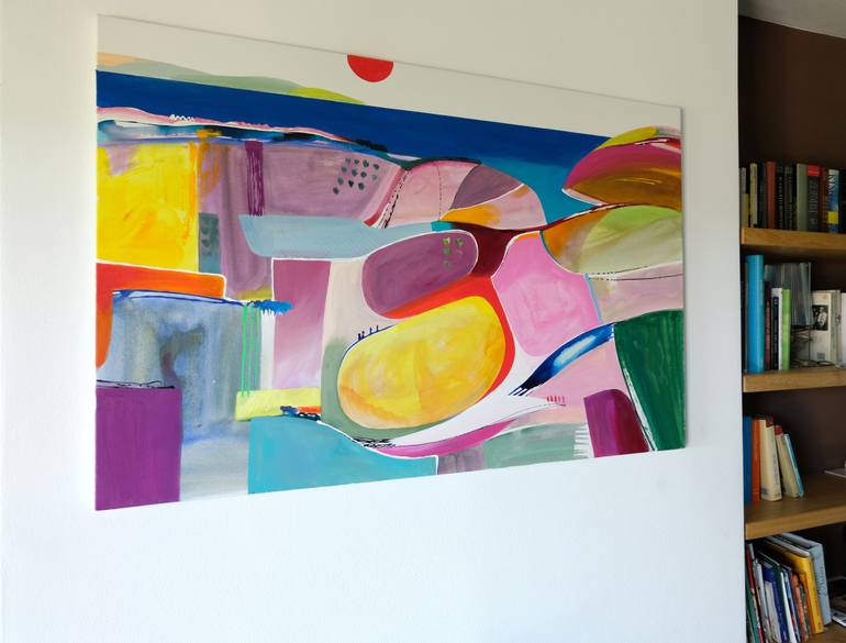 Original Contemporary Abstract Painting by Cinzia Battistel