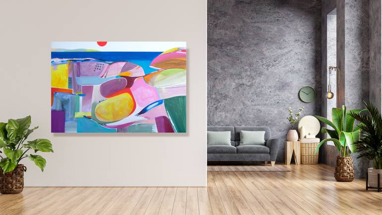 Original Contemporary Abstract Painting by Cinzia Battistel