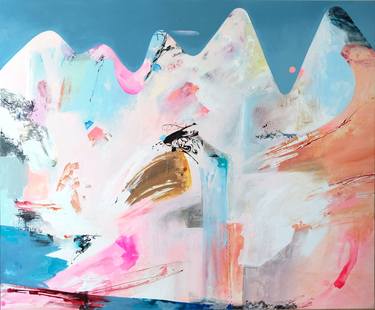 Original Conceptual Abstract Paintings by cinzia battistel