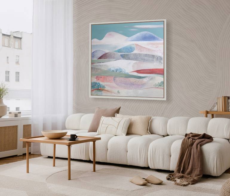 Original Minimalism Abstract Painting by Cinzia Battistel