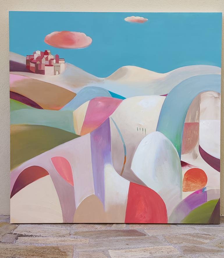 Original Contemporary Abstract Painting by Cinzia Battistel