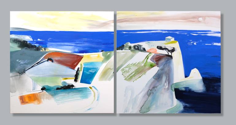 Original Figurative Abstract Painting by Cinzia Battistel