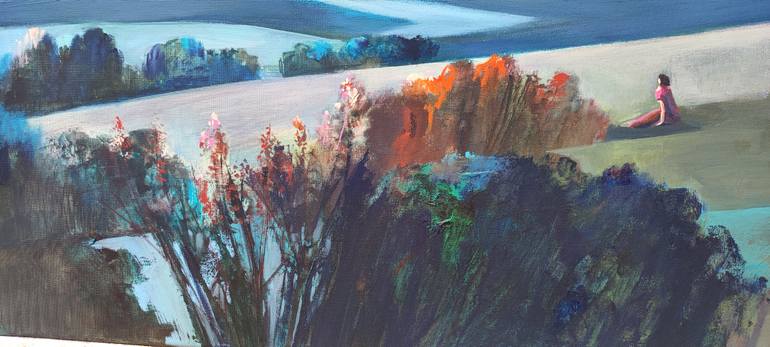 Original Figurative Landscape Painting by Cinzia Battistel