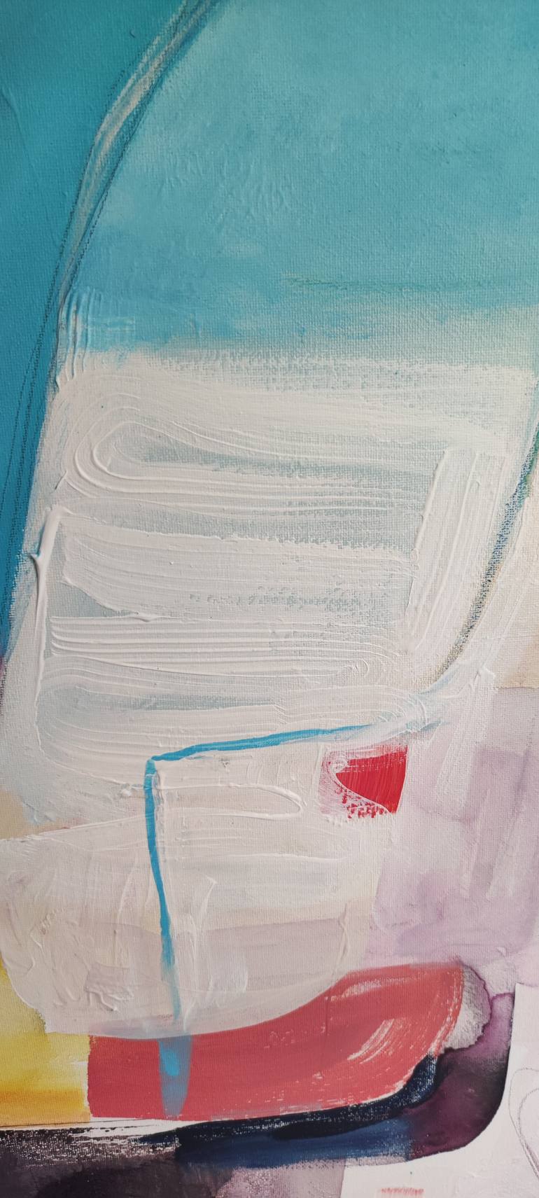 Original Contemporary Abstract Painting by Cinzia Battistel