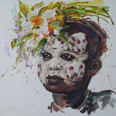 Original Contemporary Children Paintings by Olga Ivanenko