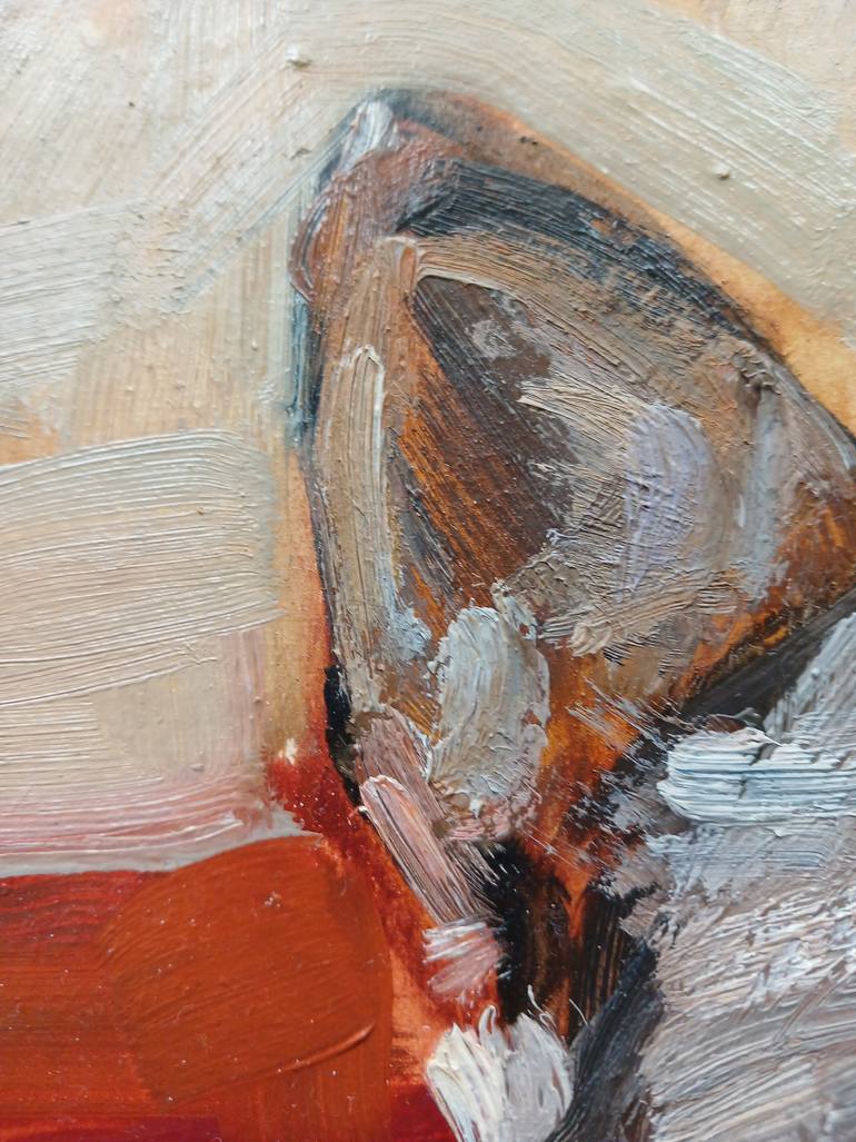 Original Realism Dogs Painting by Olga Ivanenko