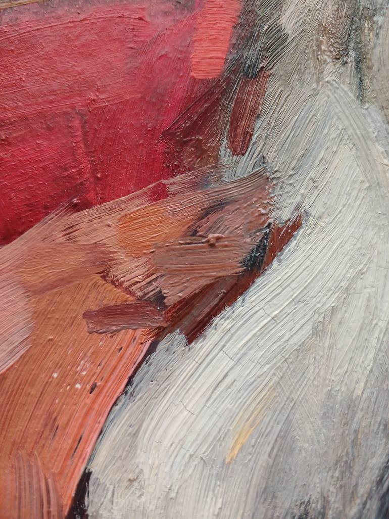 Original Realism Dogs Painting by Olga Ivanenko