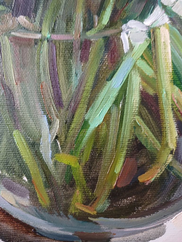 Original Realism Floral Painting by Olga Ivanenko