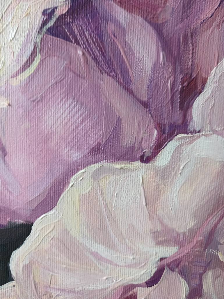 Original Impressionism Floral Painting by Olga Ivanenko