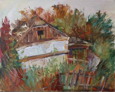 Original Rural life Paintings by Olga Ivanenko