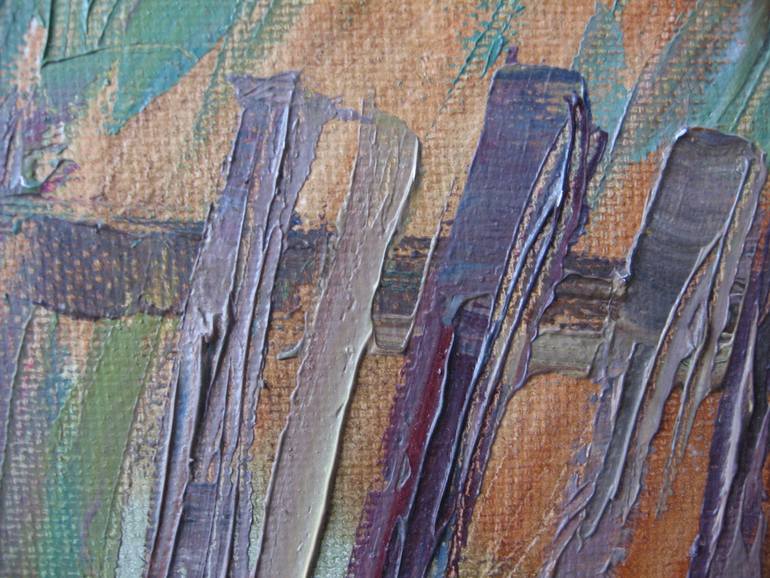 Original Impressionism Rural Life Painting by Olga Ivanenko