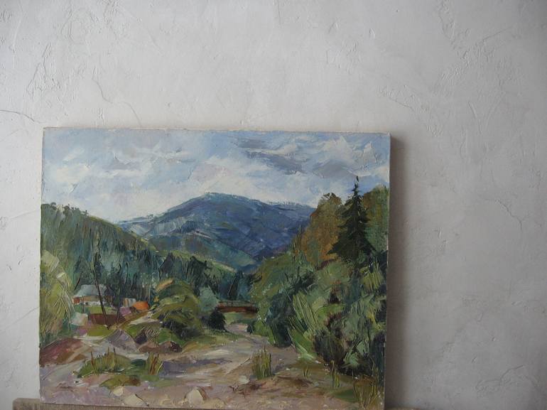 Original Fine Art Landscape Painting by Olga Ivanenko