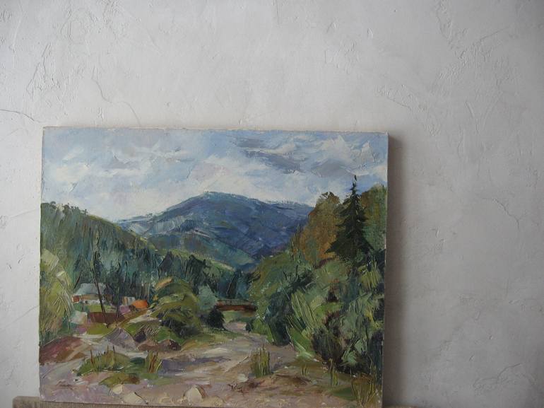 Original Landscape Painting by Olga Ivanenko