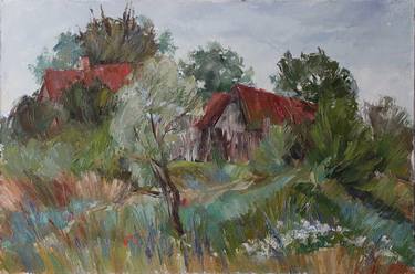 Original Fine Art Landscape Paintings by Olga Ivanenko