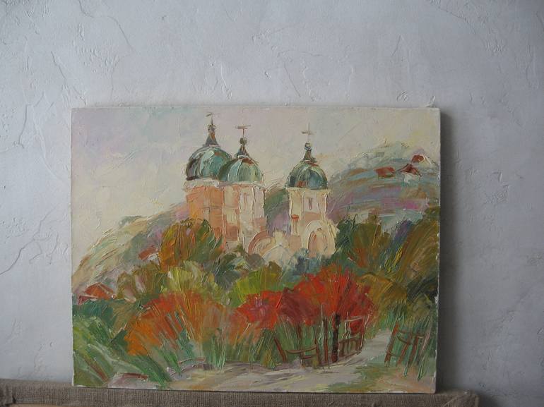 Original Fine Art Landscape Painting by Olga Ivanenko