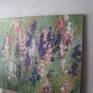 Delphinium in the garden. There is nothing in my garden. Pink foxglove and multicolored delphinium. For everyone there is a place. Also on canvas. I use only high quality oil paints in my work.