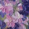 Delphinium in the garden. There is nothing in my garden. Pink foxglove and multicolored delphinium. For everyone there is a place. Also on canvas. I use only high quality oil paints in my work.
