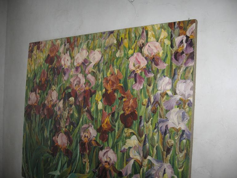 Original Impressionism Floral Painting by Olga Ivanenko