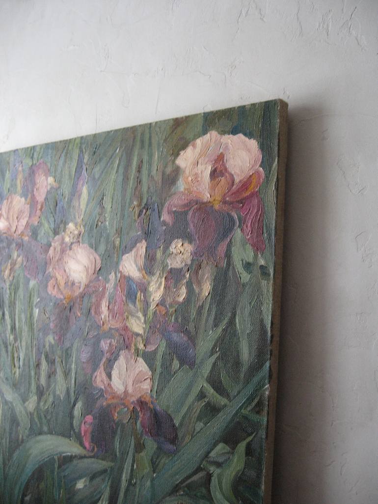 Original Fine Art Floral Painting by Olga Ivanenko