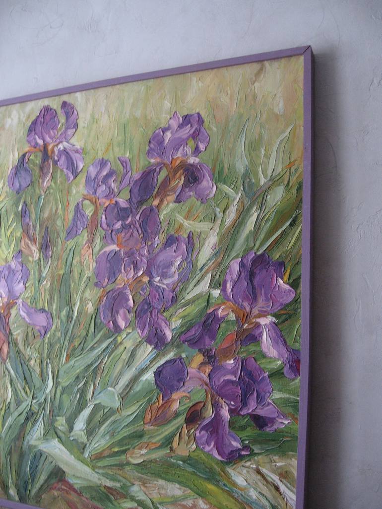 Original Floral Painting by Olga Ivanenko