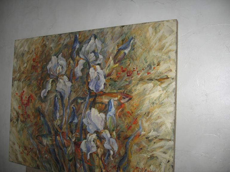 Original Impressionism Abstract Painting by Olga Ivanenko