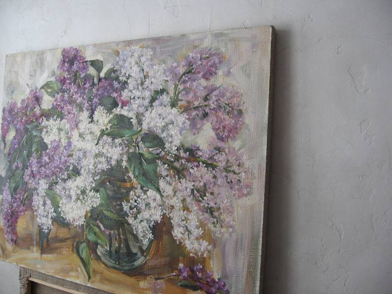 Original Impressionism Still Life Painting by Olga Ivanenko