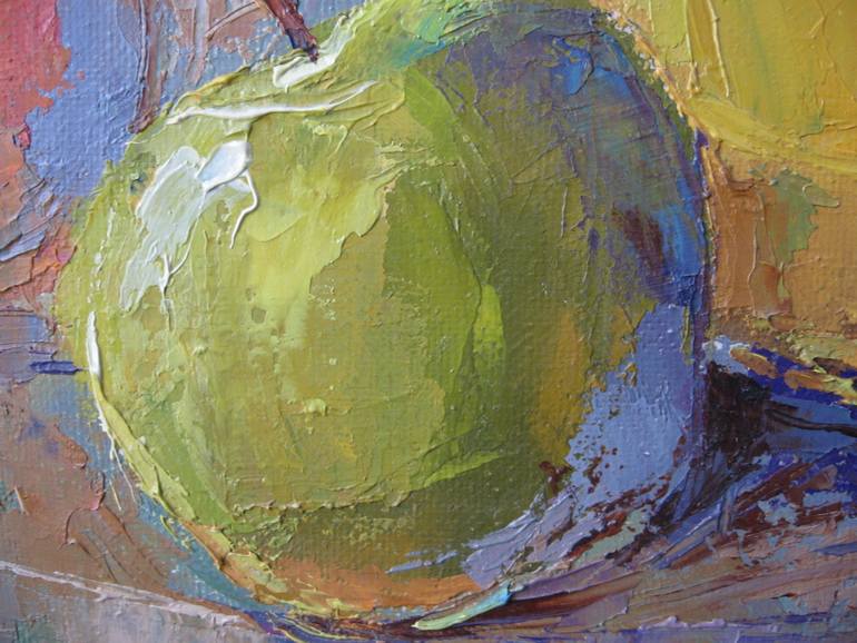 Original Impressionism Floral Painting by Olga Ivanenko