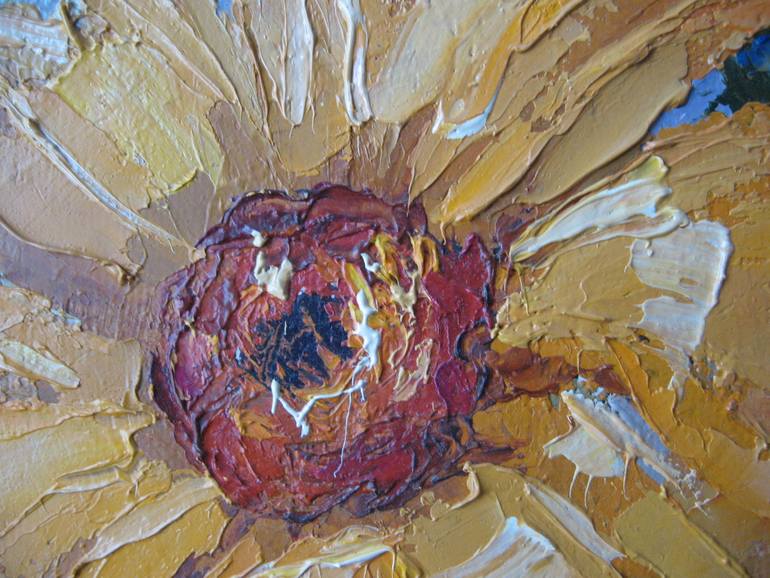 Original Impressionism Floral Painting by Olga Ivanenko