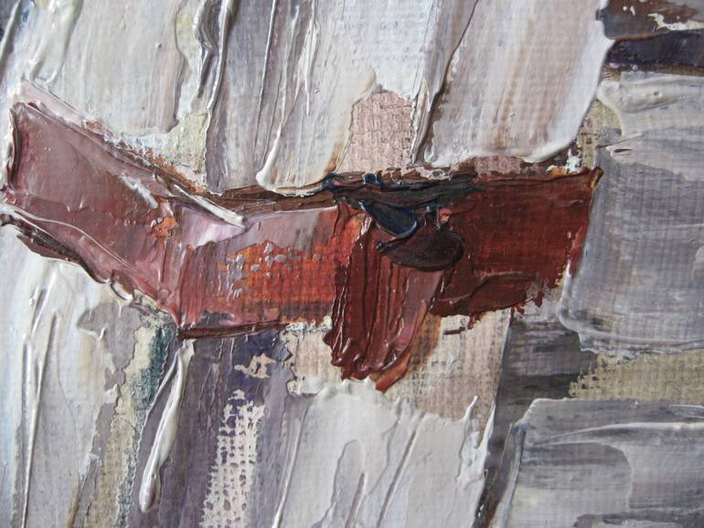 Original Impressionism Boat Painting by Olga Ivanenko