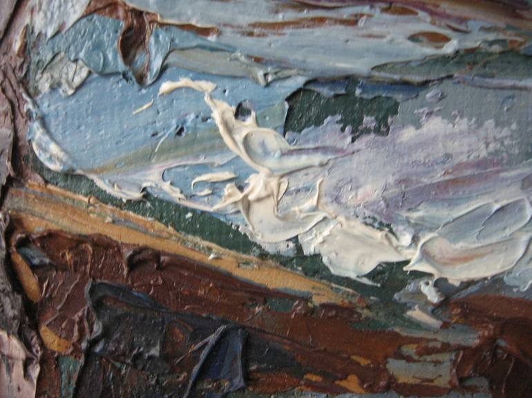 Original Impressionism Seascape Painting by Olga Ivanenko