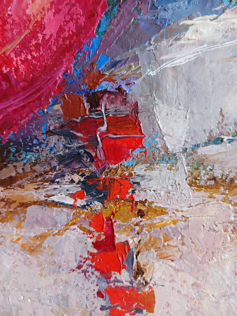 Original Impressionism Food & Drink Painting by Olga Ivanenko