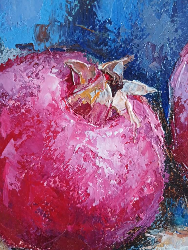 Original Impressionism Food & Drink Painting by Olga Ivanenko