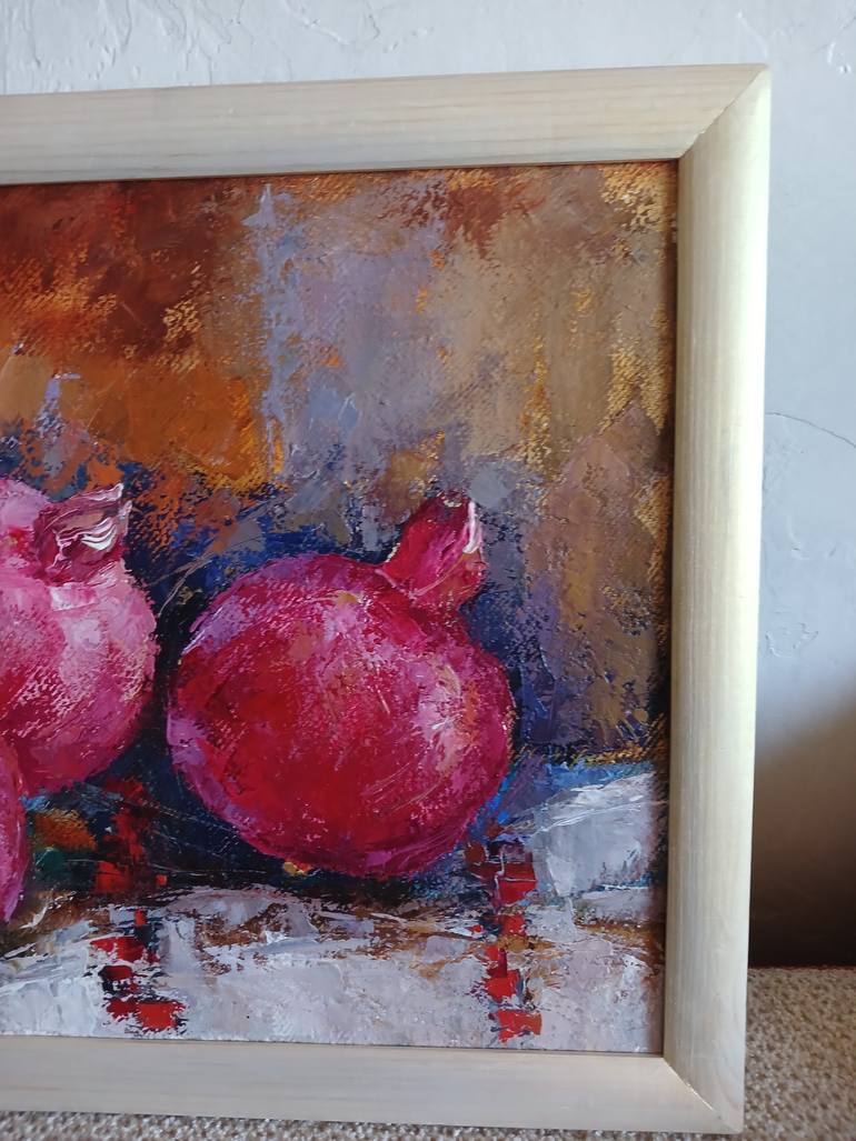 Original Impressionism Food & Drink Painting by Olga Ivanenko
