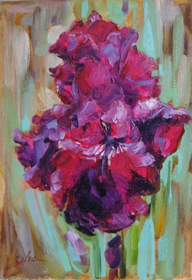 Print of Impressionism Floral Paintings by Olga Ivanenko