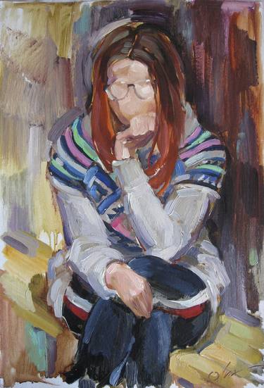 Original Portrait Paintings by Olga Ivanenko