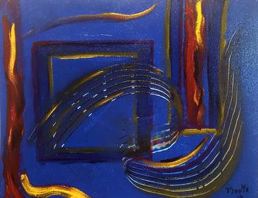 Original Abstract Expressionism Abstract Paintings by John Monteleone