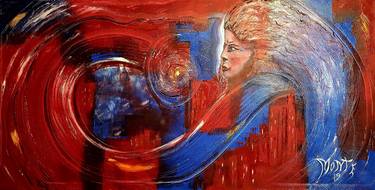 Original Abstract Expressionism Science/Technology Paintings by John Monteleone