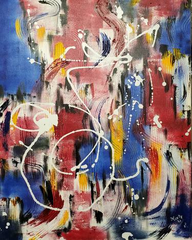 Original Abstract Paintings by John Monteleone