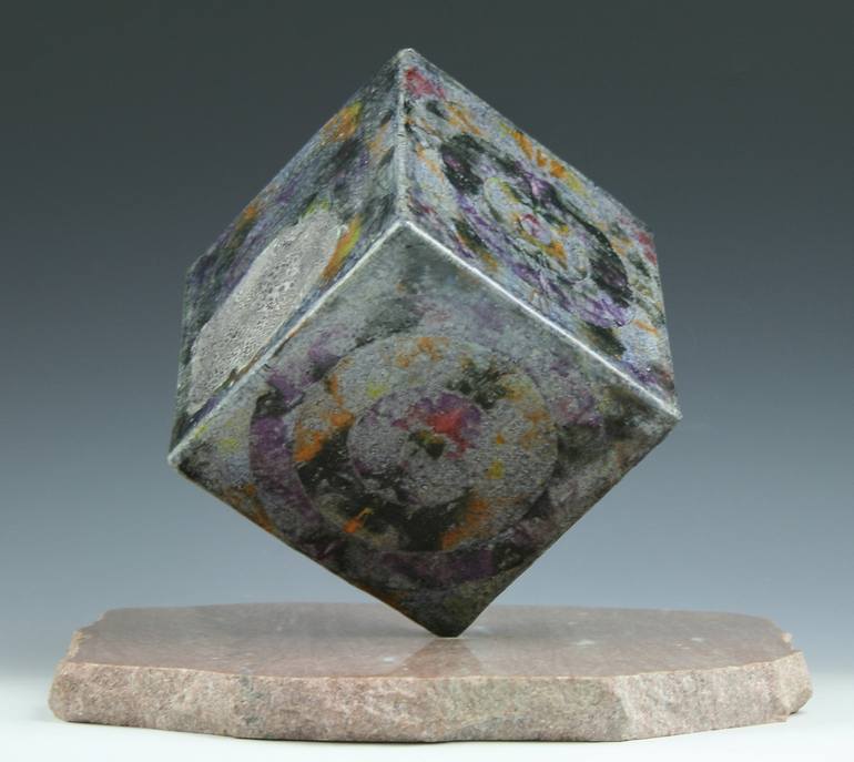 Original Abstract Geometric Sculpture by Ralph Jannelli