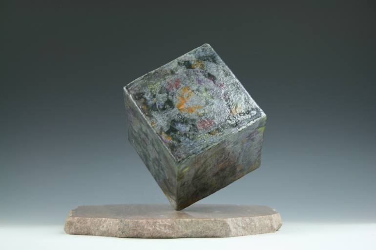 Original Abstract Geometric Sculpture by Ralph Jannelli