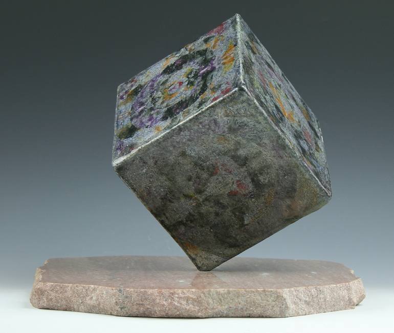 Original Abstract Geometric Sculpture by Ralph Jannelli