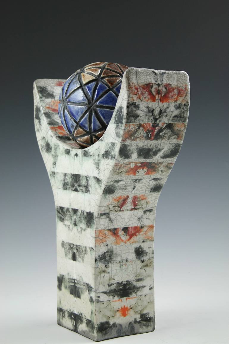 Original Abstract Expressionism People Sculpture by Ralph Jannelli