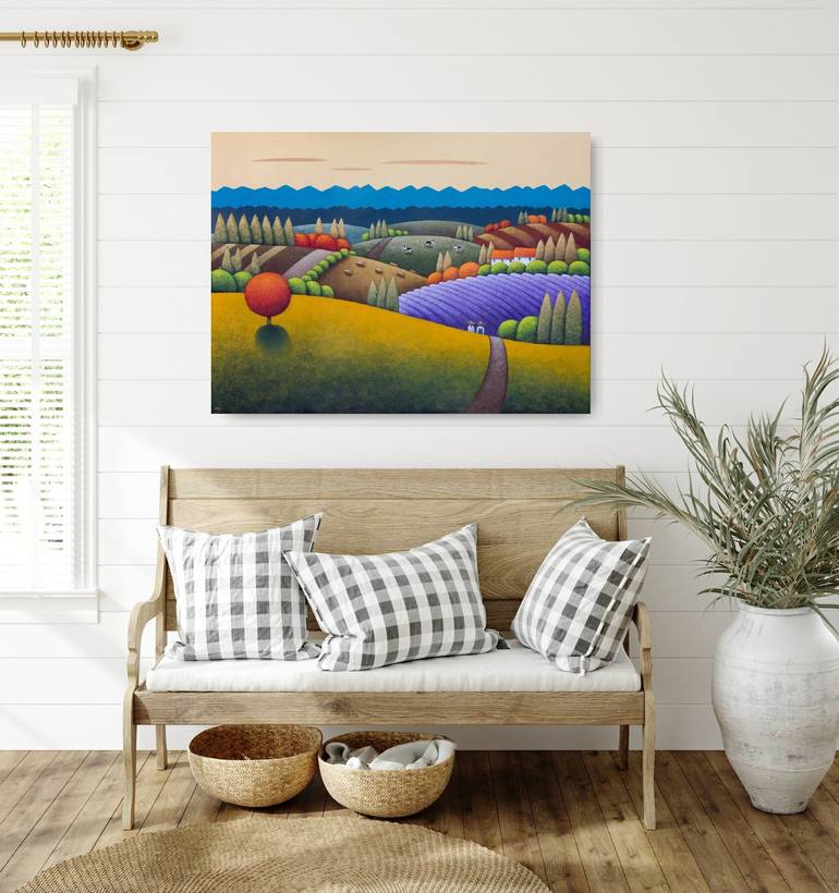 Original Modern Landscape Painting by Kate Graham