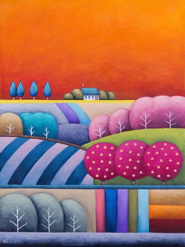 Original Contemporary Landscape Painting by Kate Graham