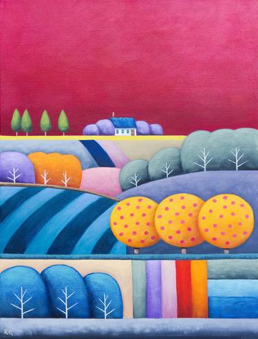 Original Contemporary Landscape Painting by Kate Graham