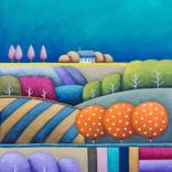 Turquoise Bright - Small by Kate Graham
