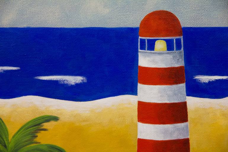 Original Beach Painting by Kate Graham