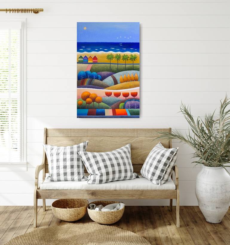 Original Minimalism Landscape Painting by Kate Graham